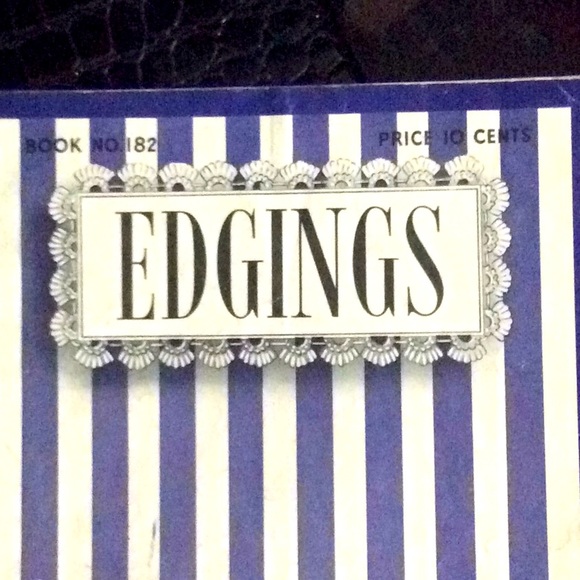 Vtg 23 page Edgings Magazine from 1942. Clarks. - Picture 1 of 6